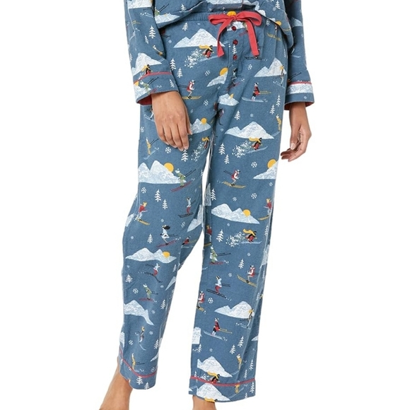PJ Salvage Other - PJ Salvage apres ski flannel lounge pajama pants blue large